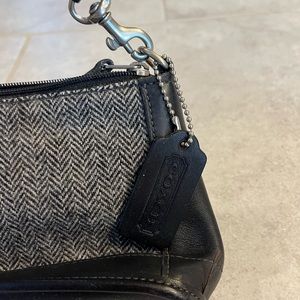 Herringbone Coach Clutch
